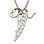 Girls Angel Wing Necklace Gifts With Heart Initial Charm