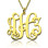 Taylor Swift Monogram Necklace 18ct Gold Plated