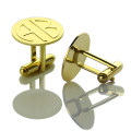 Block Monogram Cufflinks for Men Personalised block monogram cufflinks for men
