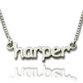 Personalised Mini Name Letter Necklace Personalised mini name letter necklace