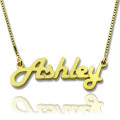 Retro Personalised Name Necklace Retro personalised name necklace with custom letter pendant