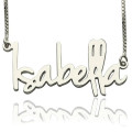 Small personalised name necklace