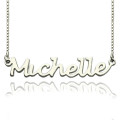 Handwriting Name Necklace Personalised handwriting-style name necklace