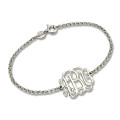 Sterling Silver Monogram Bracelet Sterling Silver Monogram Bracelet