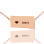 South Dakota State Shaped Necklaces With Heart Name Rose Gold