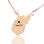 West Virginia State Shaped Necklaces With Heart Name Rose Gold