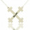 Silver Julian Cross Name Necklaces Troubadour Cross Jewellery