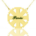 Customised Cross Name Necklace Customised cross name necklace product image