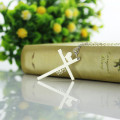 Personalised Cross Name Necklace with Heart Personalised cross name necklace with heart