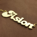 Personalised BANANA Font Style Name Necklace Personalised BANANA font style name necklace product image