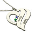 Two Hearts Forever One Necklace gallery image