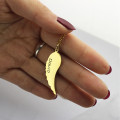 Matching Angel Wings Necklace Set for Couples Matching angel wings necklace set for couples