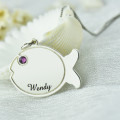 Personalised Fish Name Necklace Personalised fish name necklace product image