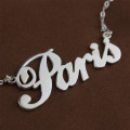Paris Style Name Necklace Product View Paris-style personalised name necklace product view