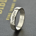 Personalised Promise Name Ring - Gallery Image 1 Personalised promise name ring gallery image