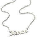 Personalised script name necklace product image