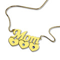 Mom Heart Birthstone Necklace Mom heart birthstone necklace pendant