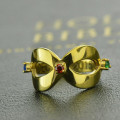 Engraved Infinity Birthstone Ring Engraved infinity birthstone ring product view