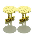 Block Monogram Cufflinks Gallery View Personalised block monogram cufflinks for men, gallery view