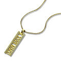 Personalised Roman numeral necklace product image