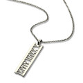 Personalised Roman numeral date necklace gallery image