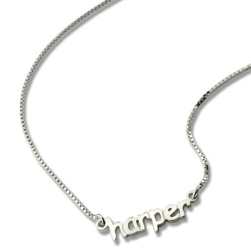 Personalised Mini Name Letter Necklace Personalised mini name letter necklace product image