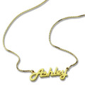 Retro Personalised Name Necklace Product View Retro personalised name necklace product view
