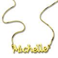 Handwriting-style personalised name necklace product image