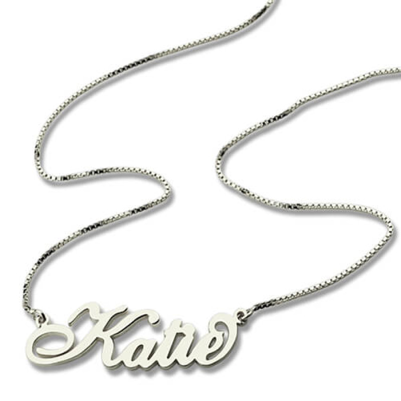 Personalised Carrie nameplate necklace product image