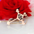 Custom Cross Monogram Necklace Custom cross monogram necklace product image
