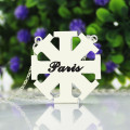 Personalised cross name necklace product view