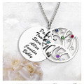Family Tree Name Necklace Grandma Family Tree Names Necklace product image