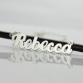 Personalised Puff Font Name Necklace Personalised puff font name necklace gallery image
