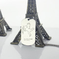 Personalised dog tag name necklace