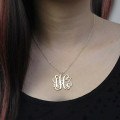Personalised Monogram Necklace Personalised monogram necklace product image