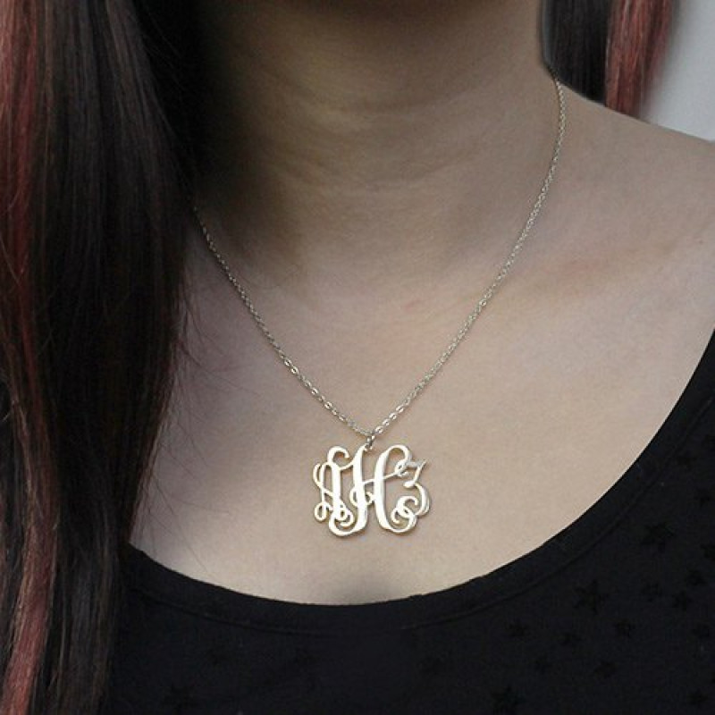 Personalised Monogram Necklace Personalised monogram necklace product image