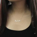 Personalised script name necklace product image