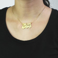Personalised Mom Heart Necklace Personalised Mom heart necklace with birthstone