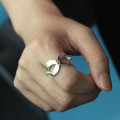 Personalised Infinity Birthstone Ring View Personalised infinity birthstone ring product view