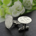 Men's Block Monogram Cufflinks Men's block monogram cufflinks, gallery image