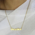 Gold Over Children's Name Necklace Gold Over Children's Name Necklace gallery image