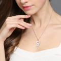 Yin Yang two-piece personalised necklace