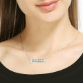 Custom Coordinates Necklace Custom latitude and longitude coordinates necklace product image