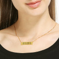 Personalised GPS coordinates necklace product image