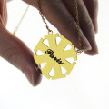 Customised Cross Name Necklace Customised cross name necklace product image