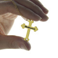 Rebecca Font Cross Name Necklace Rebecca font cross name necklace product image