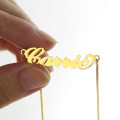 Carrie Name Necklace Detail Carrie-style personalised name necklace detail