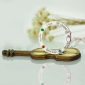 Engraved Birthstone Family Necklace Engraved mother’s family circle birthstone necklace