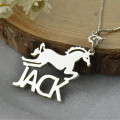 Personalised Horse Name Necklace for Kids Personalised horse name necklace for kids