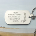 Best Friends Dog Tag Name Necklace Best Friends Dog Tag Name Necklace product image